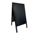 American Metalcraft Pine Black Value Sandwich Board, 27 1/4 x 4 x 49 1/4 inch.