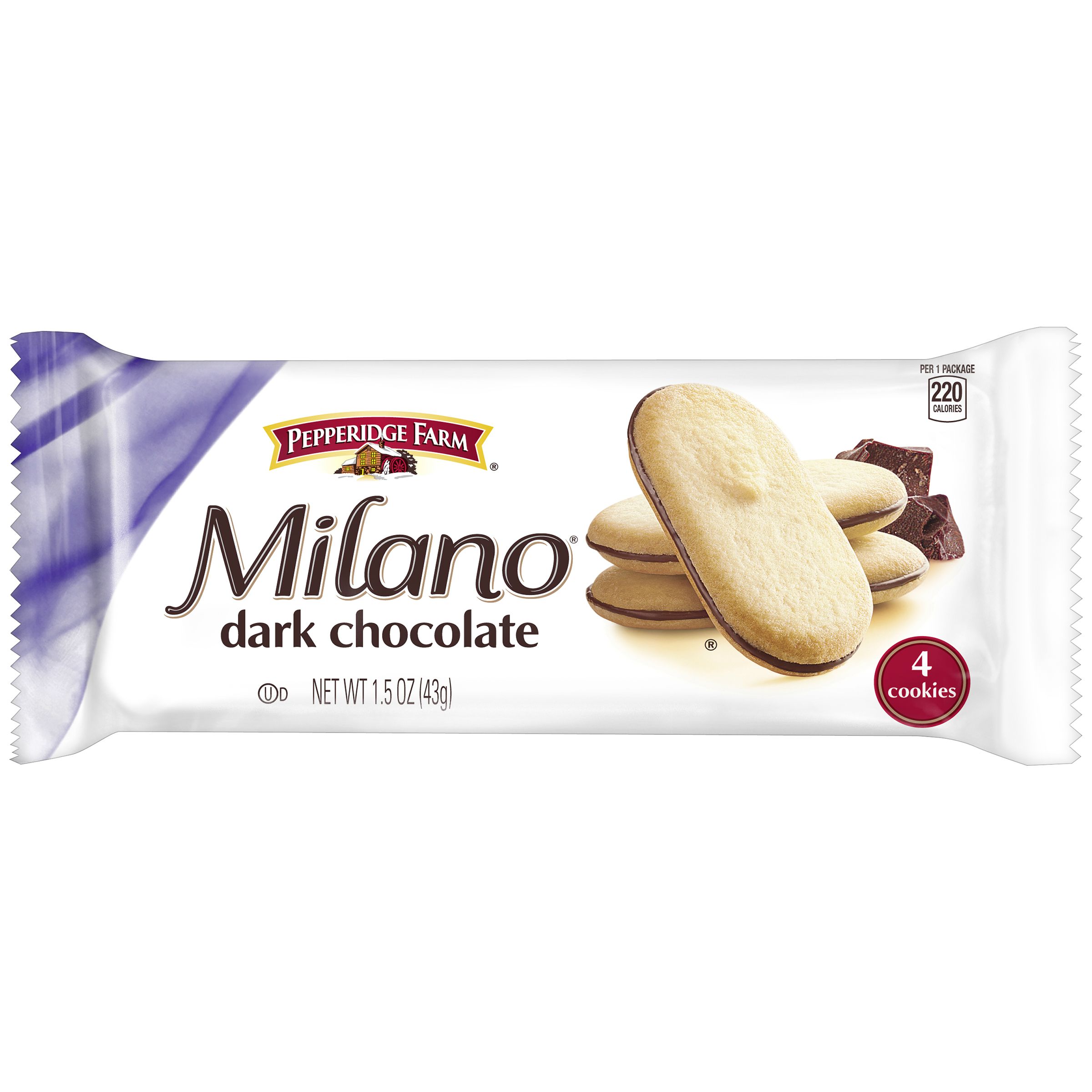 Campbell's Cookie Puff Milano, 1.5 Ounce -- 60 Per Case