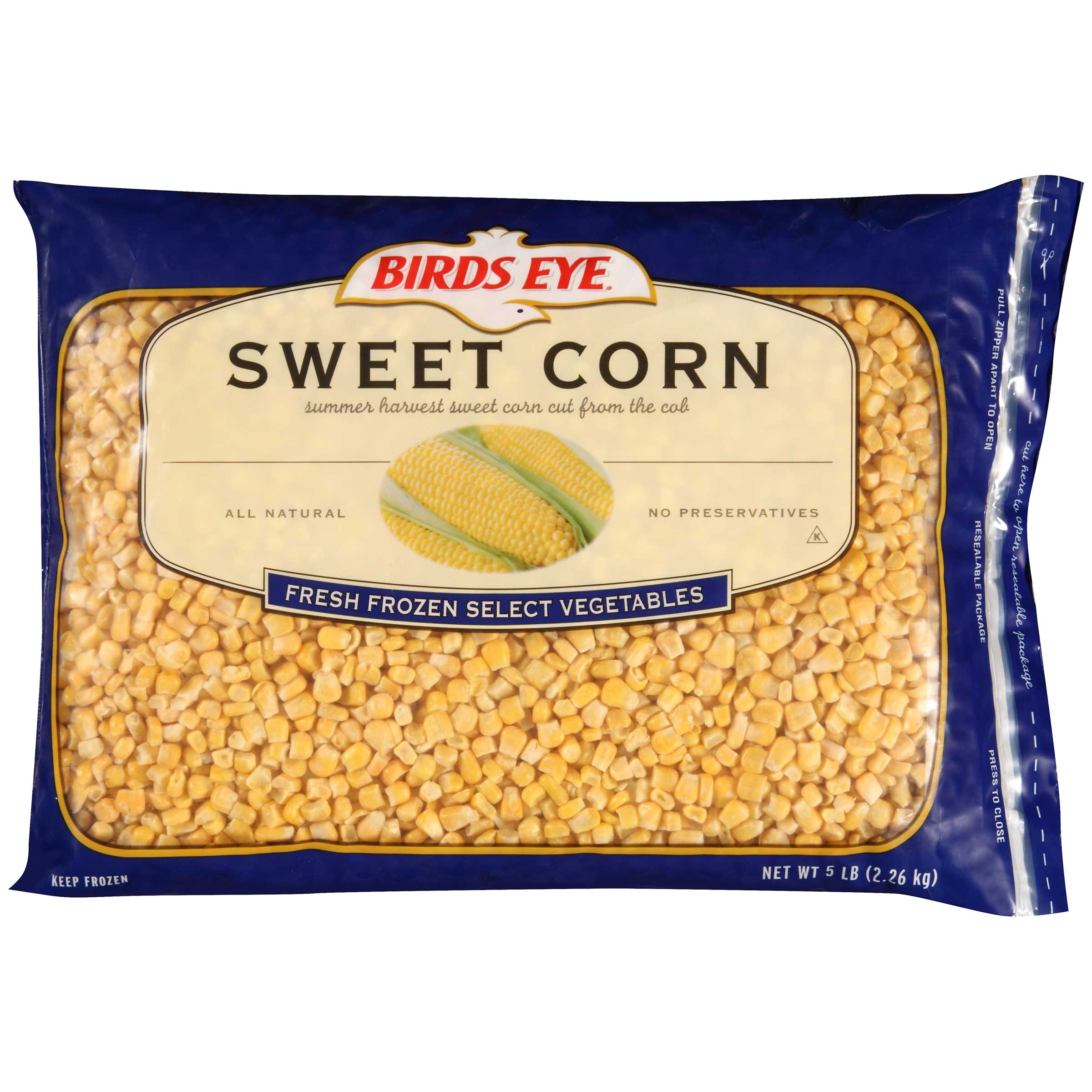 Birds Eye Sweet Corn, 80 Ounce -- 6 per case.