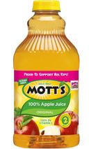 Mott's 100 Percent Apple Juice, 64 Ounce -- 8 per case