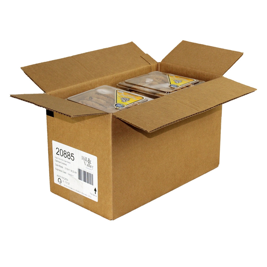 Hill and Valley Oatmeal Raisin Cookies, 1.25 Ounce -- 8 per case.