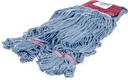 Carlisle Flo Pac 4 Ply Large Blue Synthetic/Cotton Blend Looped End Wet Mop -- 12 per case