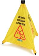 Carlisle Pop Up Caution Cone, 20 inch -- 12 per case