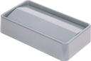 Gray TrimLine Swing Top Lid Only 23 Gallon -- 4 per case