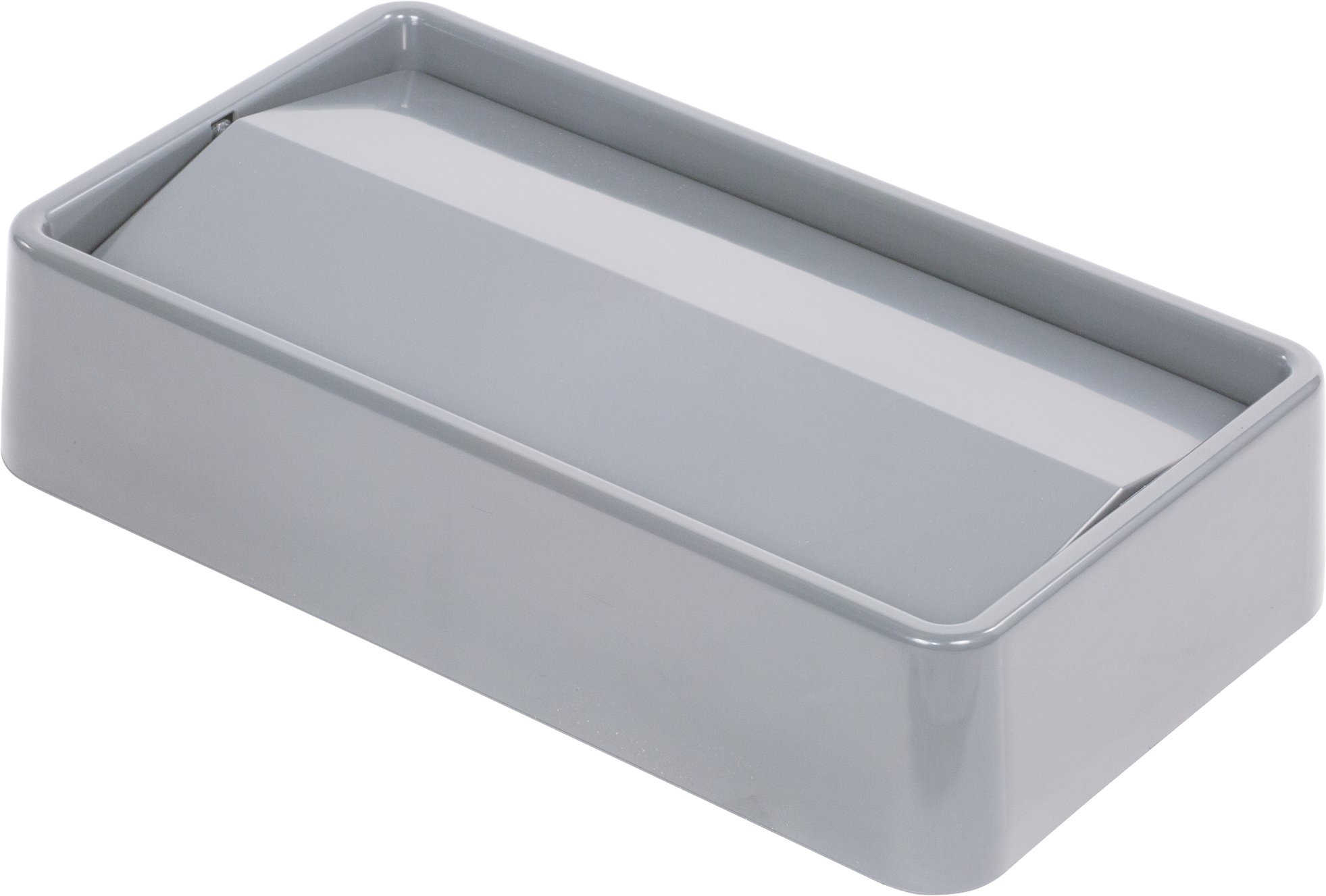Gray TrimLine Swing Top Lid Only 23 Gallon -- 4 per case