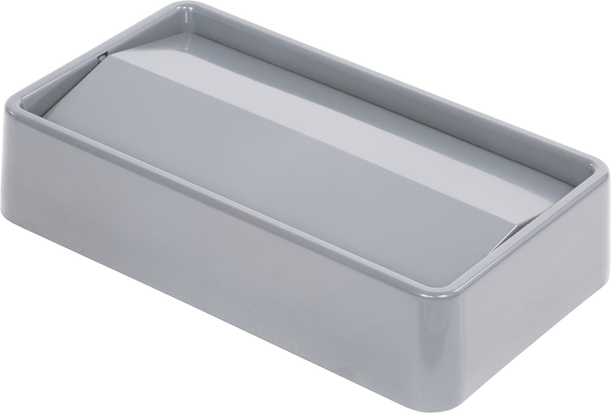Trimline Gray Swing Top Lid Only 23 Gallon -- 4 Per Case