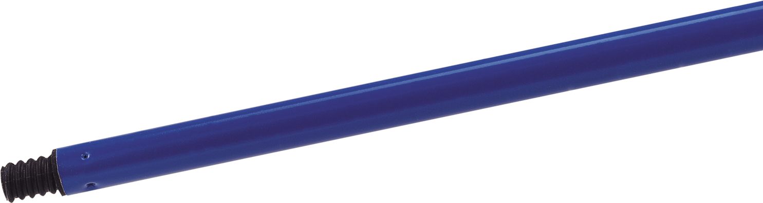 Flo-pac Blue Powder Coated Metal Threaded Handle, 48 Inch -- 12 Per Case