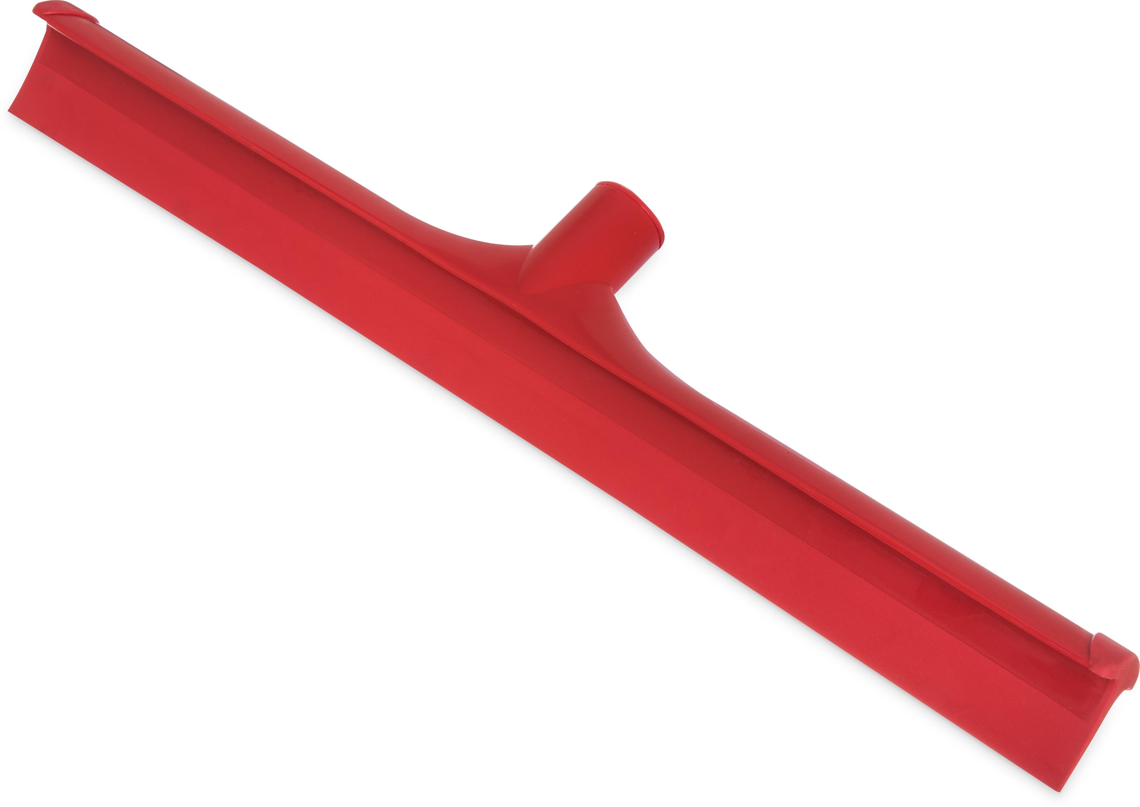 Red Economical Solid One-Piece Rubber Squeegee 19 3/4 inch -- 6 per case