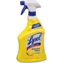 Lysol Lemon Scent All Purpose Cleaner, 32 Ounce Trigger Spray Bottle -- 12 per case