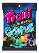 Trolli Sour Brite Octopus Gummy Candy, 4.25 Ounce -- 12 per case.