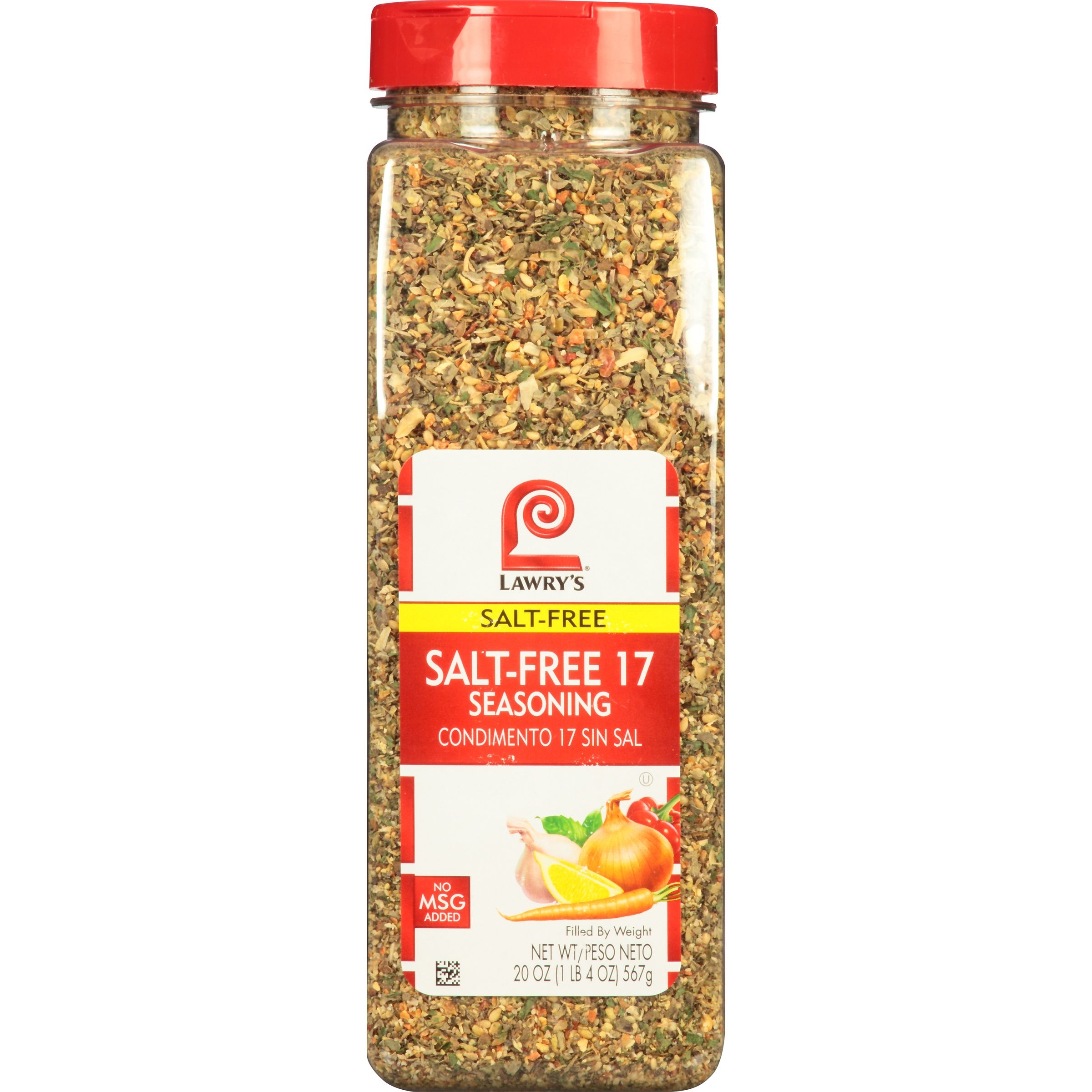 Lawry`s Salt-Free 17 Seasoning, 20 oz. -- 6 per case