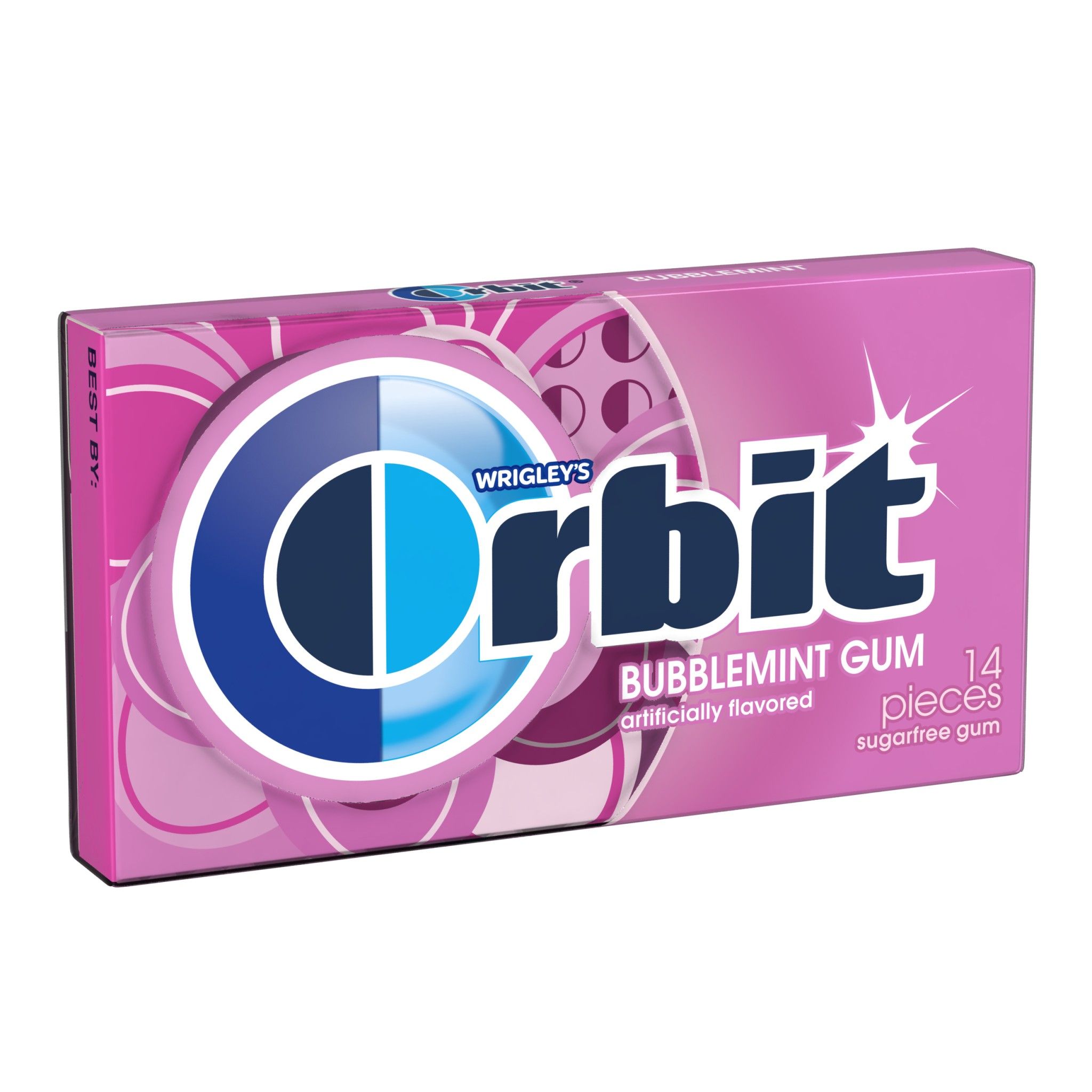 Orbit Bubblemint Bubble Gum -- 144 Per Case