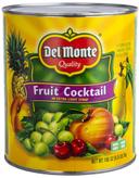 Del Monte Fruit Cocktail in Extra Light Syrup, 105 Ounce Can -- 6 per case.
