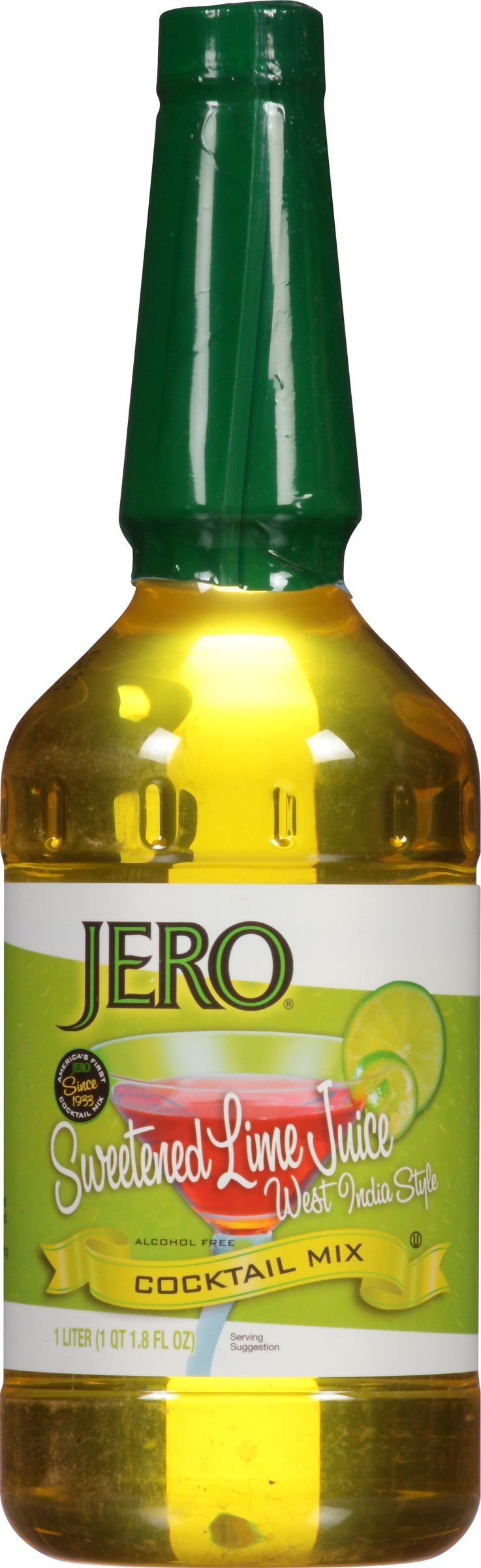 Beverage Specialties Jero Lime Juice Mix, 1 Liter -- 6 per case.