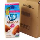 Silk Unsweetened Pure Almond Milk, 64 Ounce -- 6 per case.