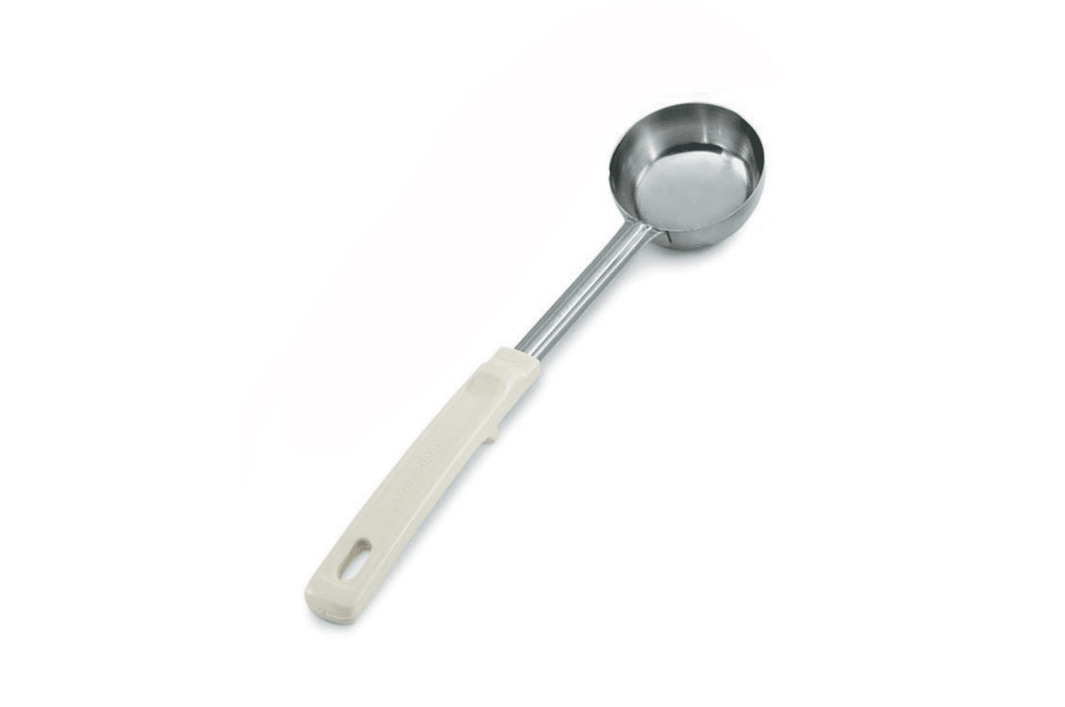 Vollrath Spoodle, Grip N Serv, Solid, Ivory, 3 Ounce, 13 1/16 Inch -- 12 Per Case
