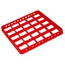 Traex 25 Compartment Red Glass Extender Rack, 19.75 x 19.75 x 1.6 inch -- 12 per case.