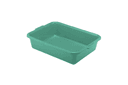 Traex Color Mate Deluxe Food Storage Box - Green, 5 inch -- 6 per case.
