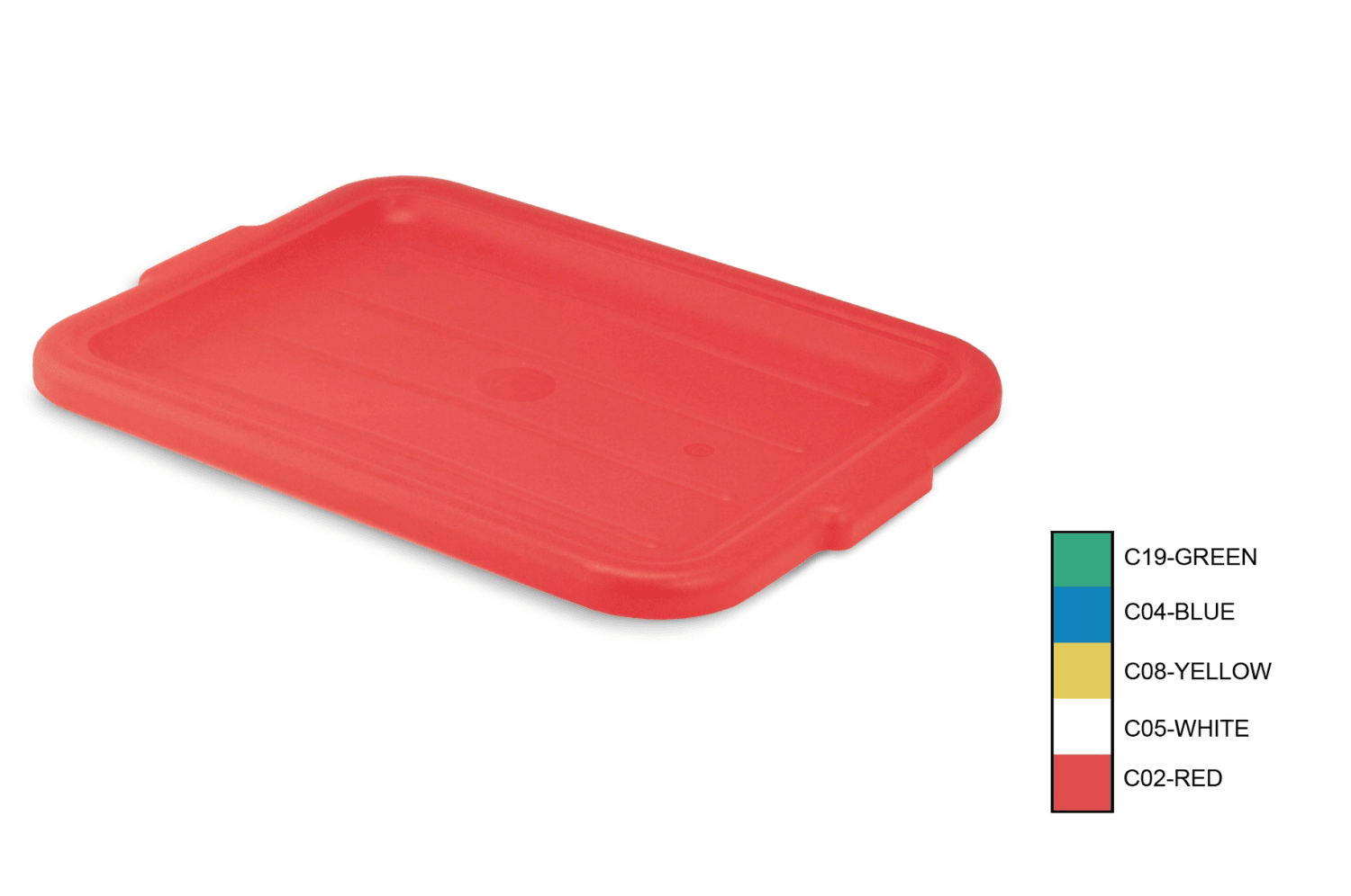 Traex Color Mate Food Storage Box Cover, Blue -- 6 Per Case