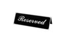 Reserved Table Top Sign -- 12 Count