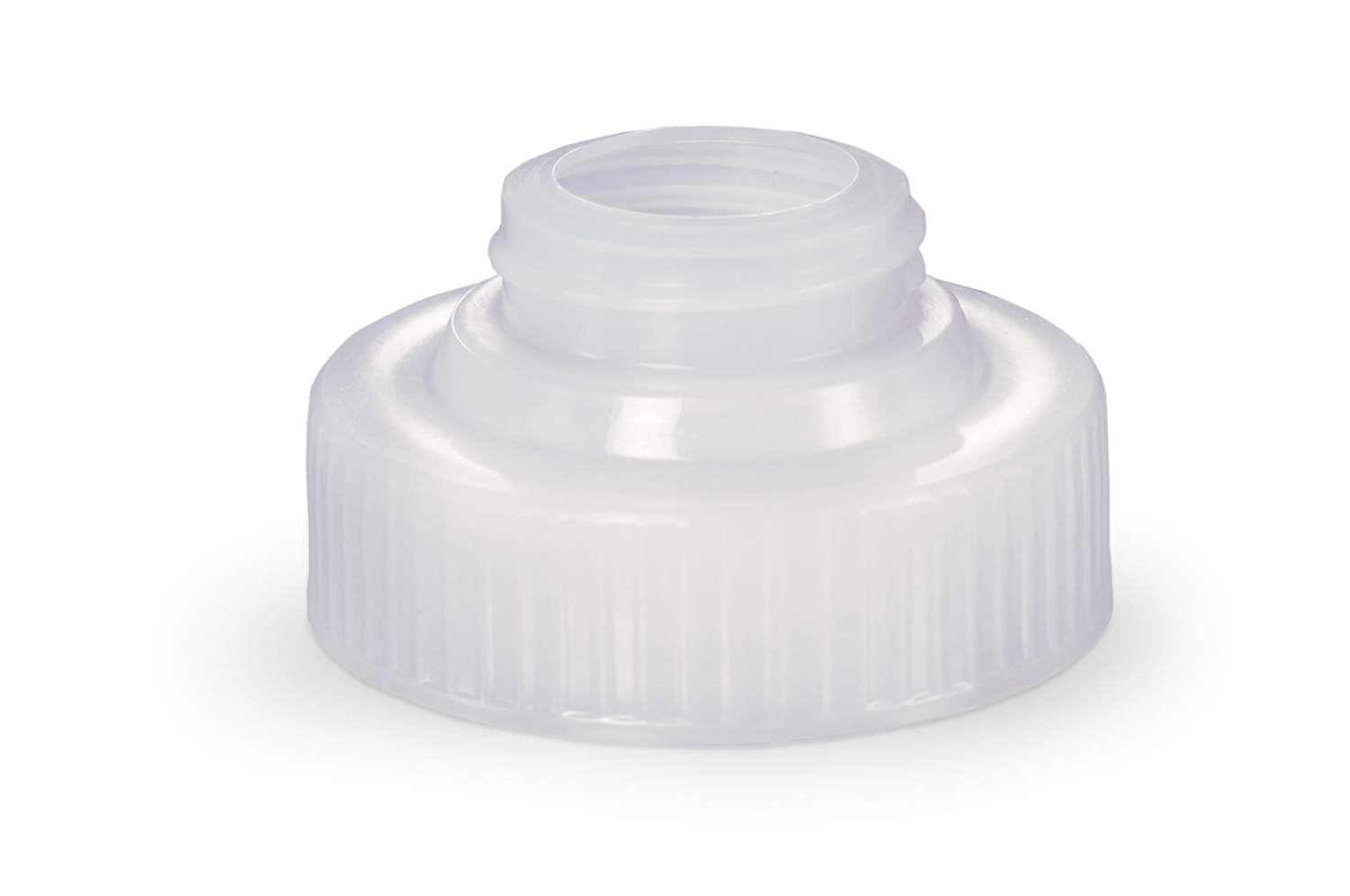 Traex Clear Wide Mouth Converter Cap Only -- 12 Per Case