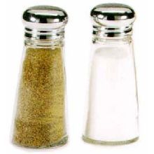 Traex Replacement Smooth Glass Salt And Pepper Shaker Jar Only, 3 Ounce -- 24 Per Case