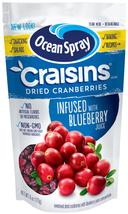 Ocean Spray Craisins Infused Blueberry Juice Dried Cranberries, 6 Ounce -- 12 per case.