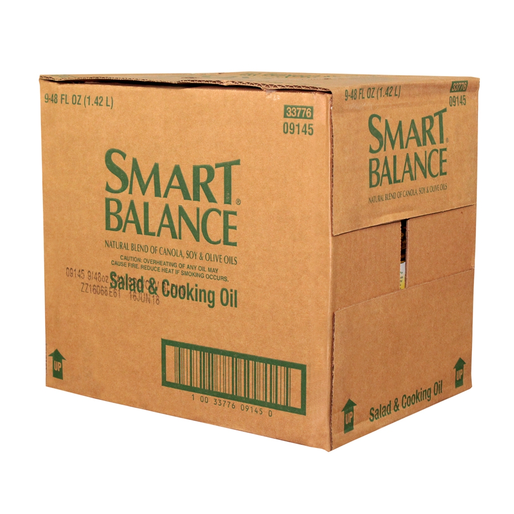 Smart Balance Omega 3 Blend of Vegetable Oil, 48 Ounce -- 9 per case.