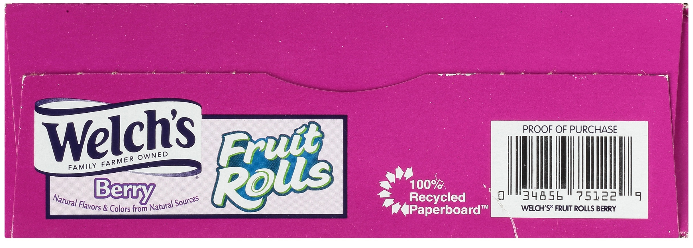 Welchs Berry Fruit Rolls, 0.75 Ounce -- 36 per case.