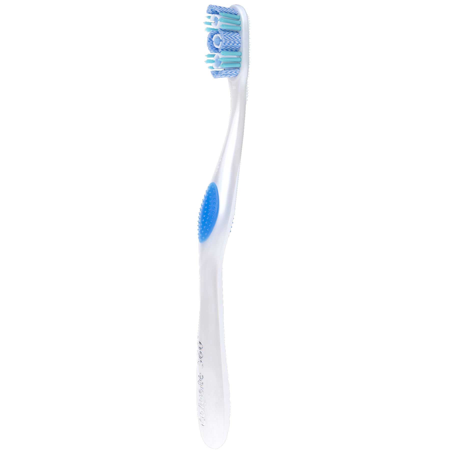 Colgate 360 Degree Optic White Full Head Soft Bristle Whitening Cups Toothbrush, 42 Millimeter -- 72 Per Case