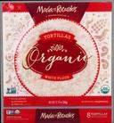 Maria and Ricardos Organic White Flour Tortilla, 12.13 Ounce -- 8 per case.
