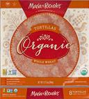 Maria and Ricardos Organic Whole Wheat Flour Tortilla, 12.13 Ounce -- 8 per case.