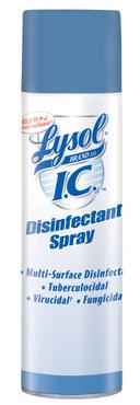 Reckitt Benckiser Lysol Infection Control Disinfectant Spray, 19 Ounce -- 12 per case.