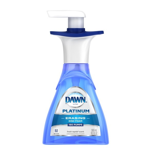 Dawn Platinum Foam Dish Soap, 10.1 Ounce -- 12 per case.
