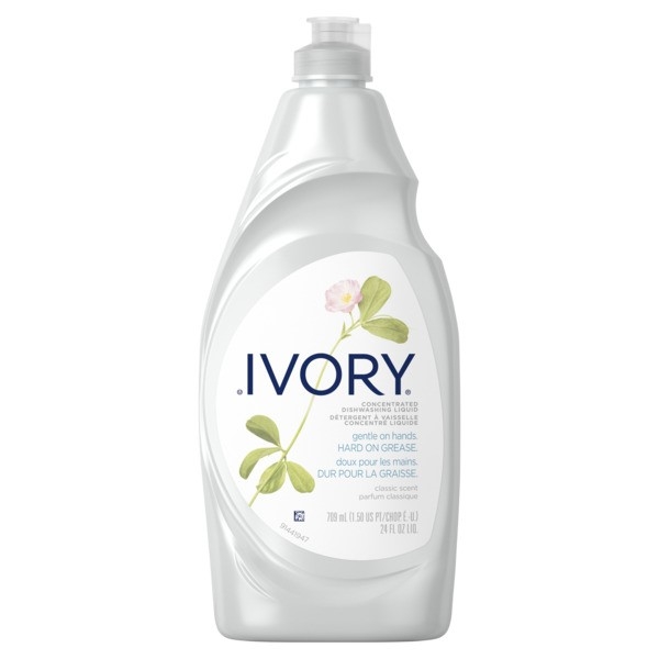 Ivory Ultra Classic Original Scent Dishwashing Liquid, 24 Fluid Ounce -- 10 per case.