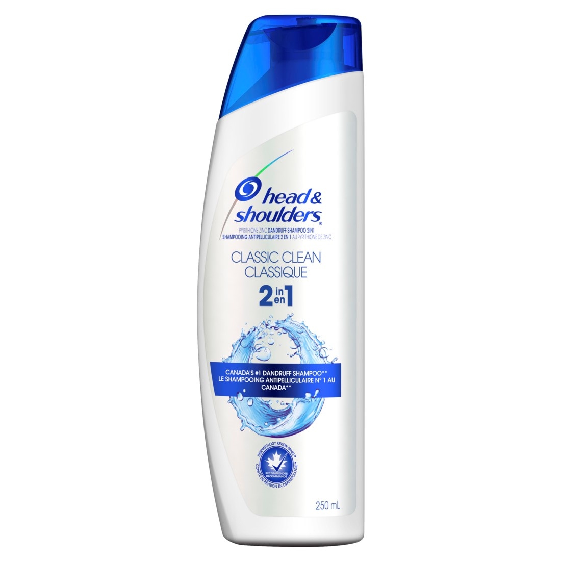 Head and Shoulders Classic Clean 2 in 1 Shampoo and Conditioner, 8.45 Fluid Ounce -- 6 per case.