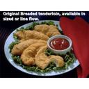 Brakebush Original Select Breaded Sized Chicken Breast Tenderloin, 10 Pound.