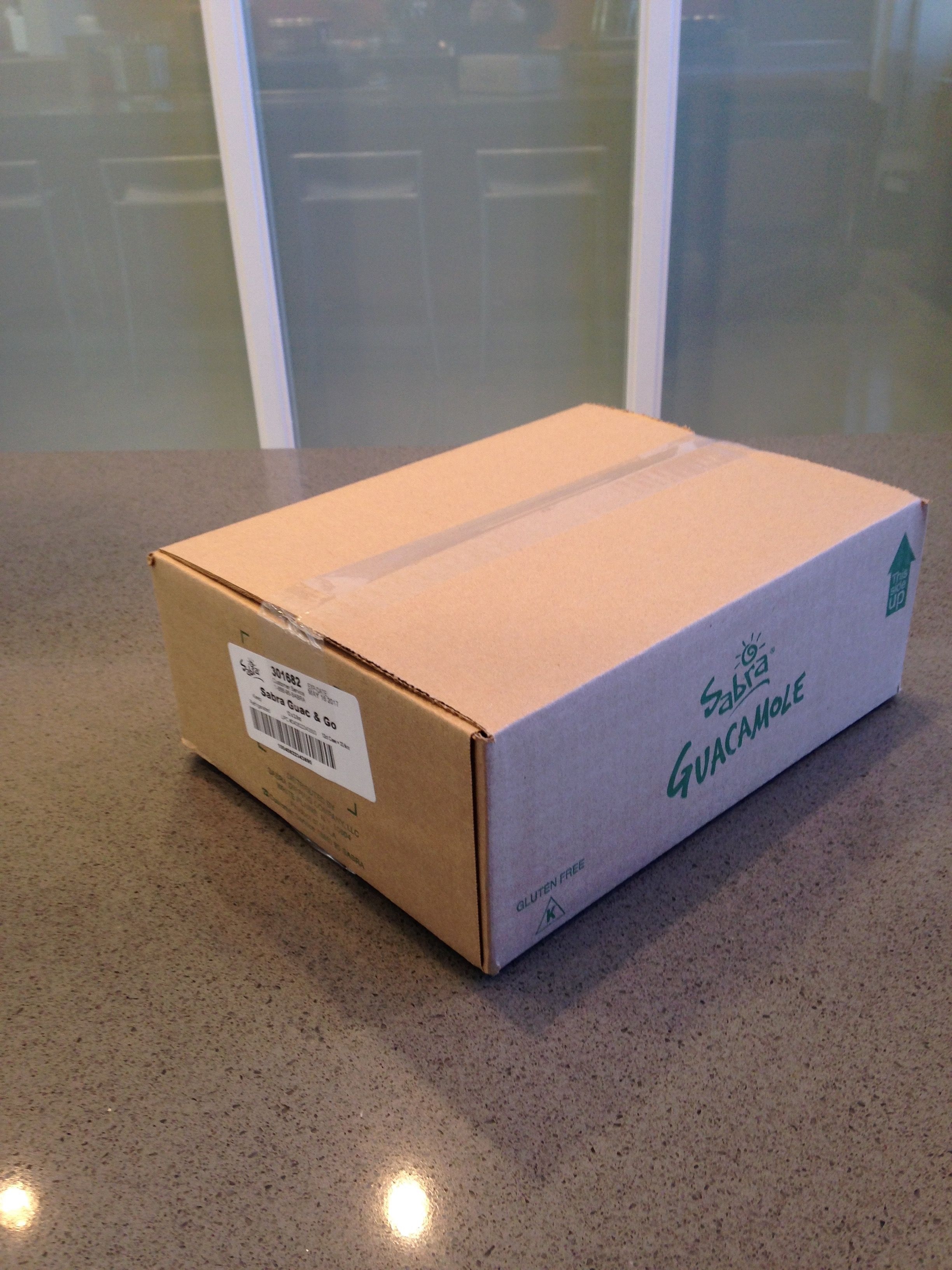 Sabra Grab N Go Guacamole with Tostitos, 2.8 Ounce -- 12 per case.