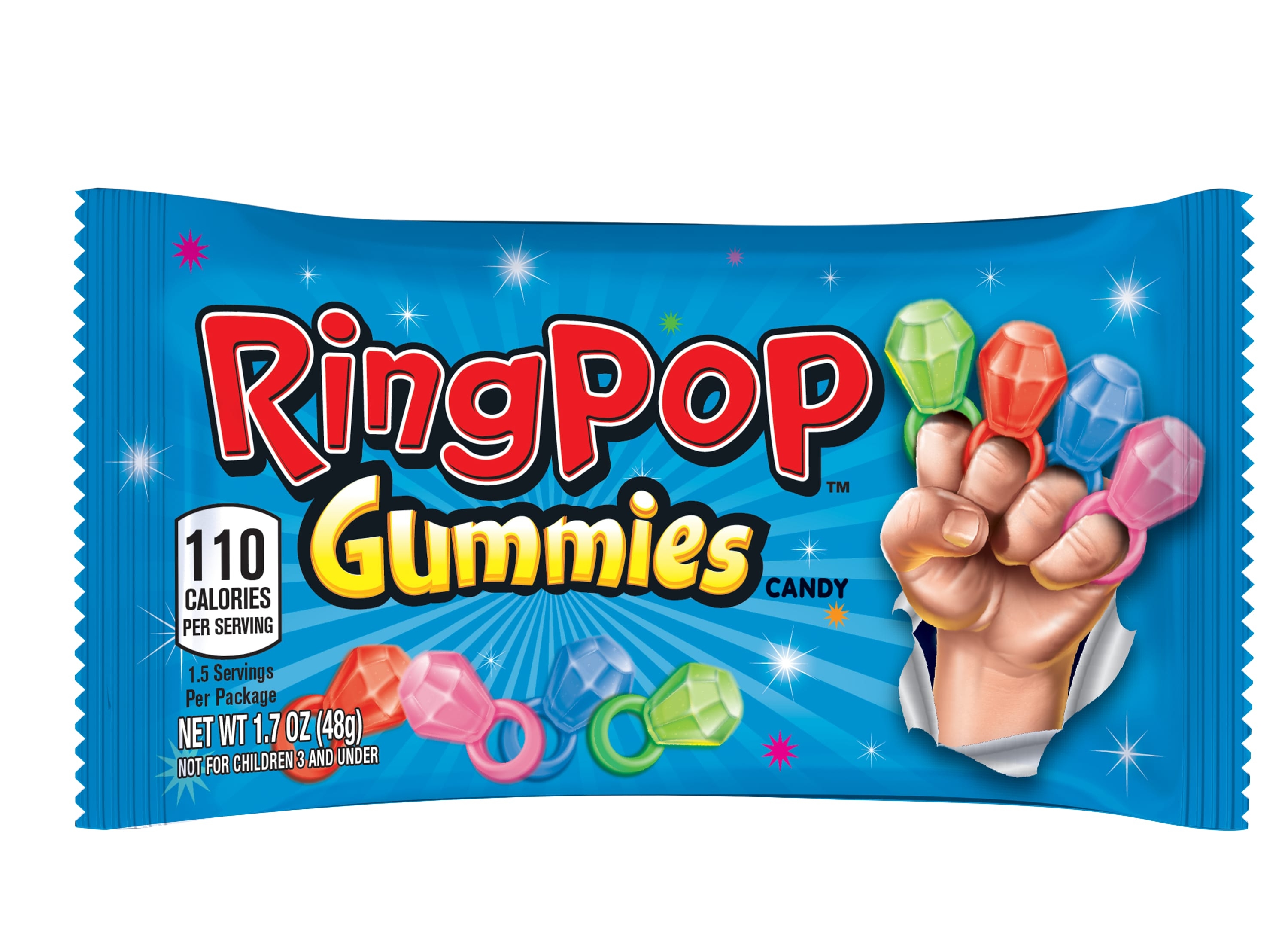 Topps Gummy Candy -- 1120 per case.