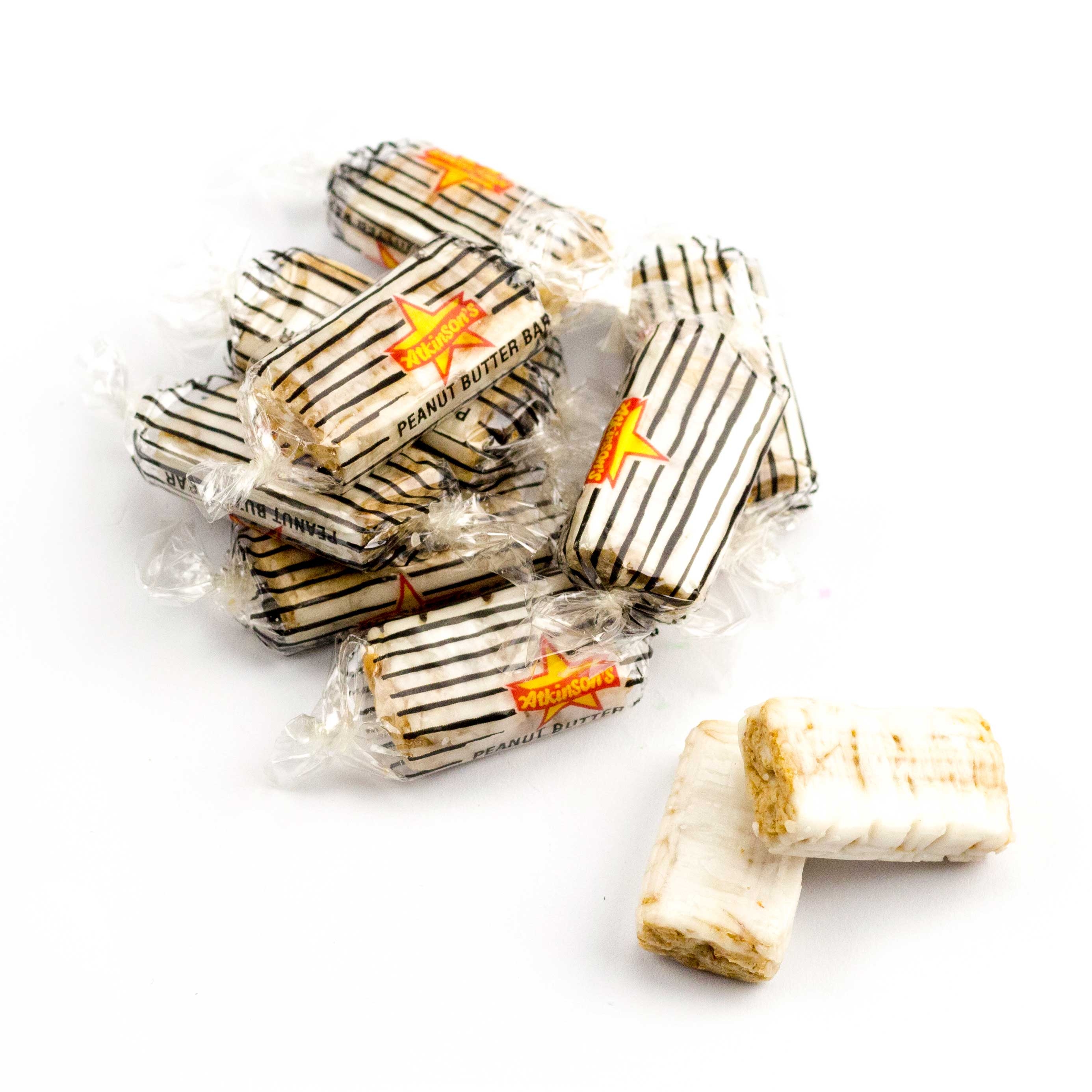 Atkinson Crunchy Peanut Butter Candy Bar, 30 Pound.