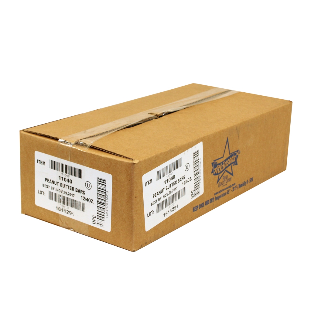 Atkinson Crunchy Peanut Butter Bar, 4 Ounce -- 12 per case.