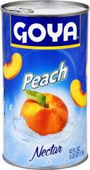 Goya Peach Nectar Juice, 42 Ounce -- 12 per case.