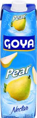 Goya Prisma Pera Nectar, 33.8 Fluid Ounce -- 12 per case.