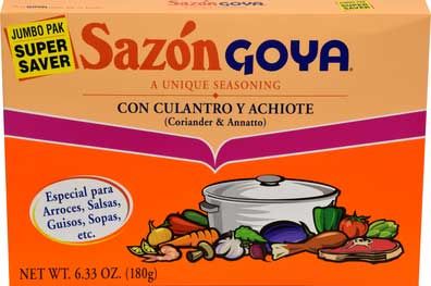 Goya Sazon With Corianto And Annatto, 6.33 Ounce -- 15 Per Case