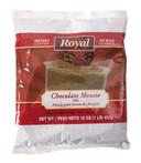 Royal Chocolate Mousse Mix, 16 Ounce -- 6 per case.