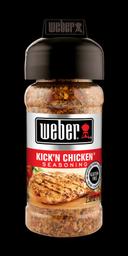 Weber Griller Kick N Chicken Seasoning, 2.5 Ounce - 6 per pack -- 12 packs per case.