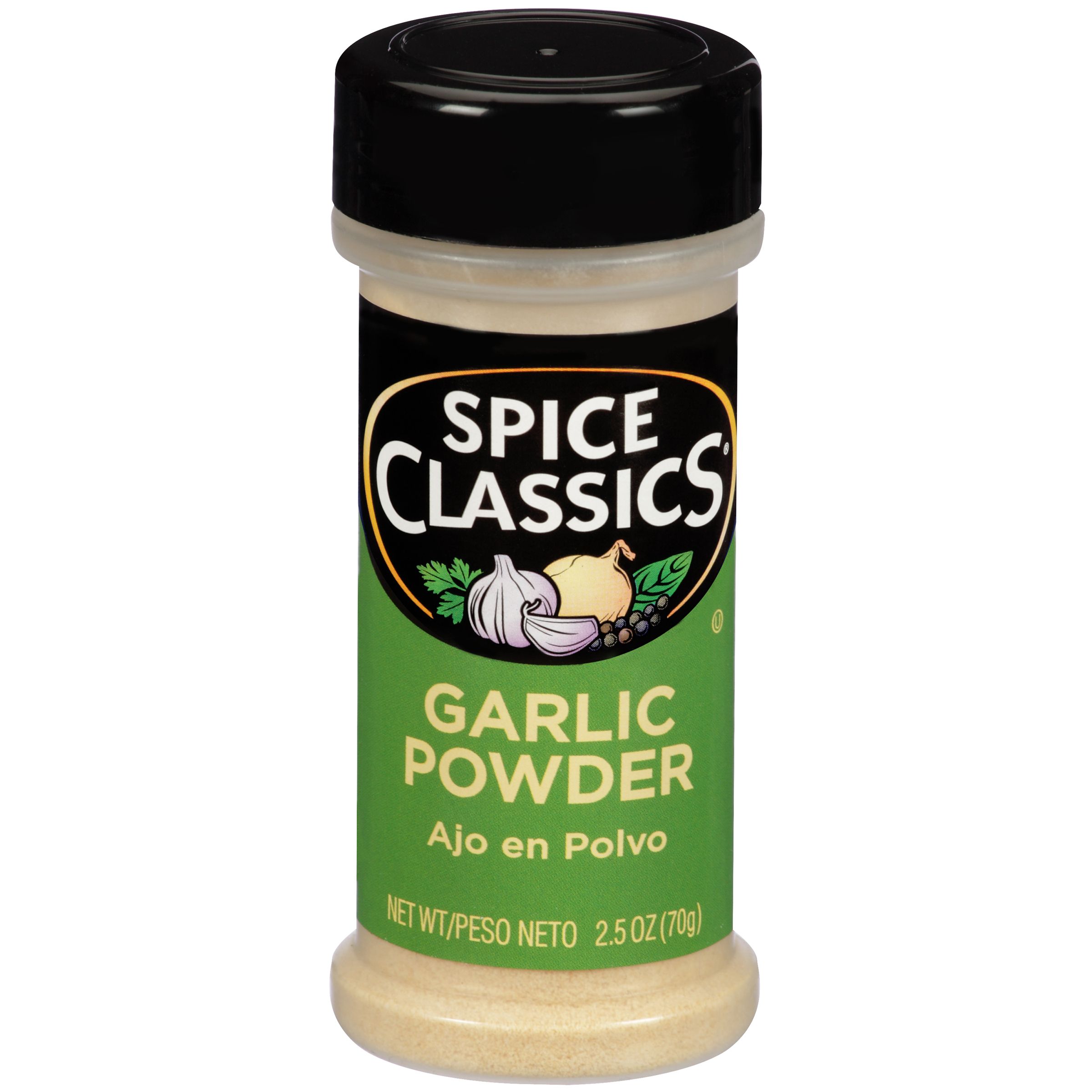 Spice Classics Garlic Powder, 2.5 Ounce -- 12 Per Case