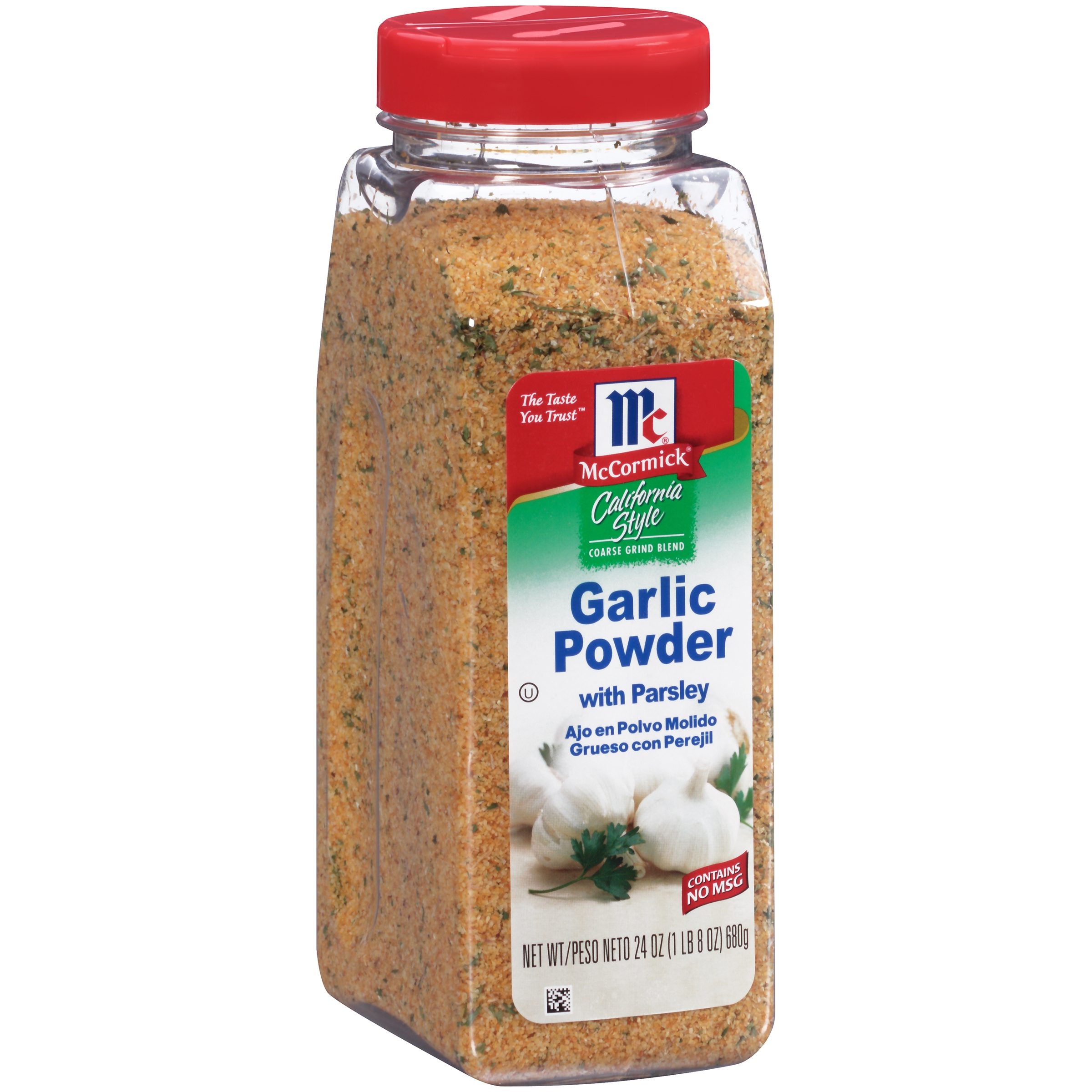McCormick California Style Garlic Powder Seasoning, 24 Ounce -- 12 per case.
