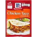 McCormick Chicken Taco Seasoning Mix - 1 oz. envelope, 12 per case
