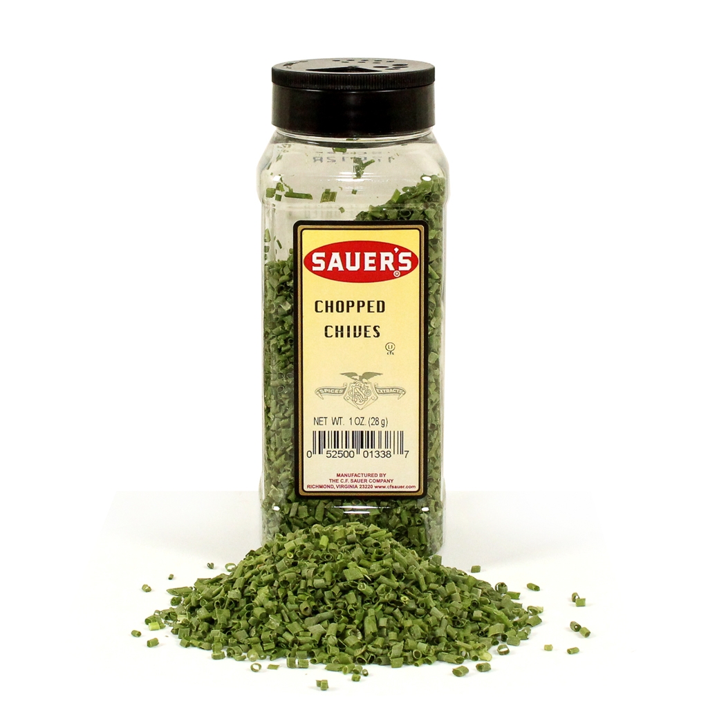 C.F. Sauer Foods Freeze Dried Chive, 1 Ounce -- 6 per case.